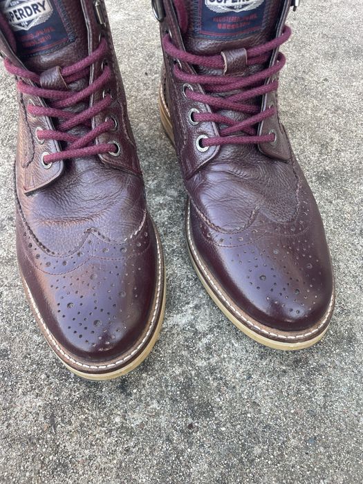 Botas SuperDry couro