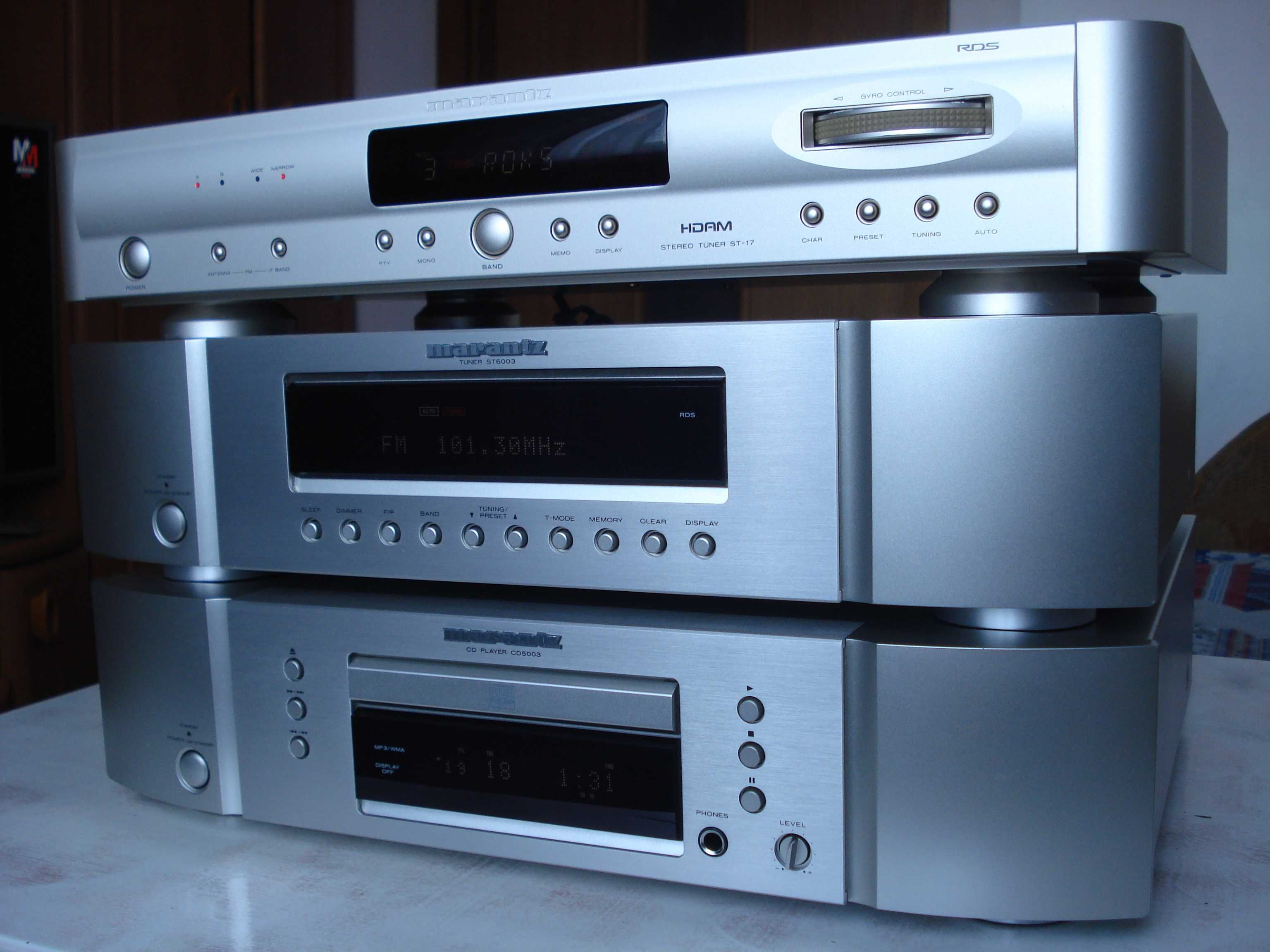 CD-програвач "Marantz" CD-5003, тюн. ST-17, ST-6003