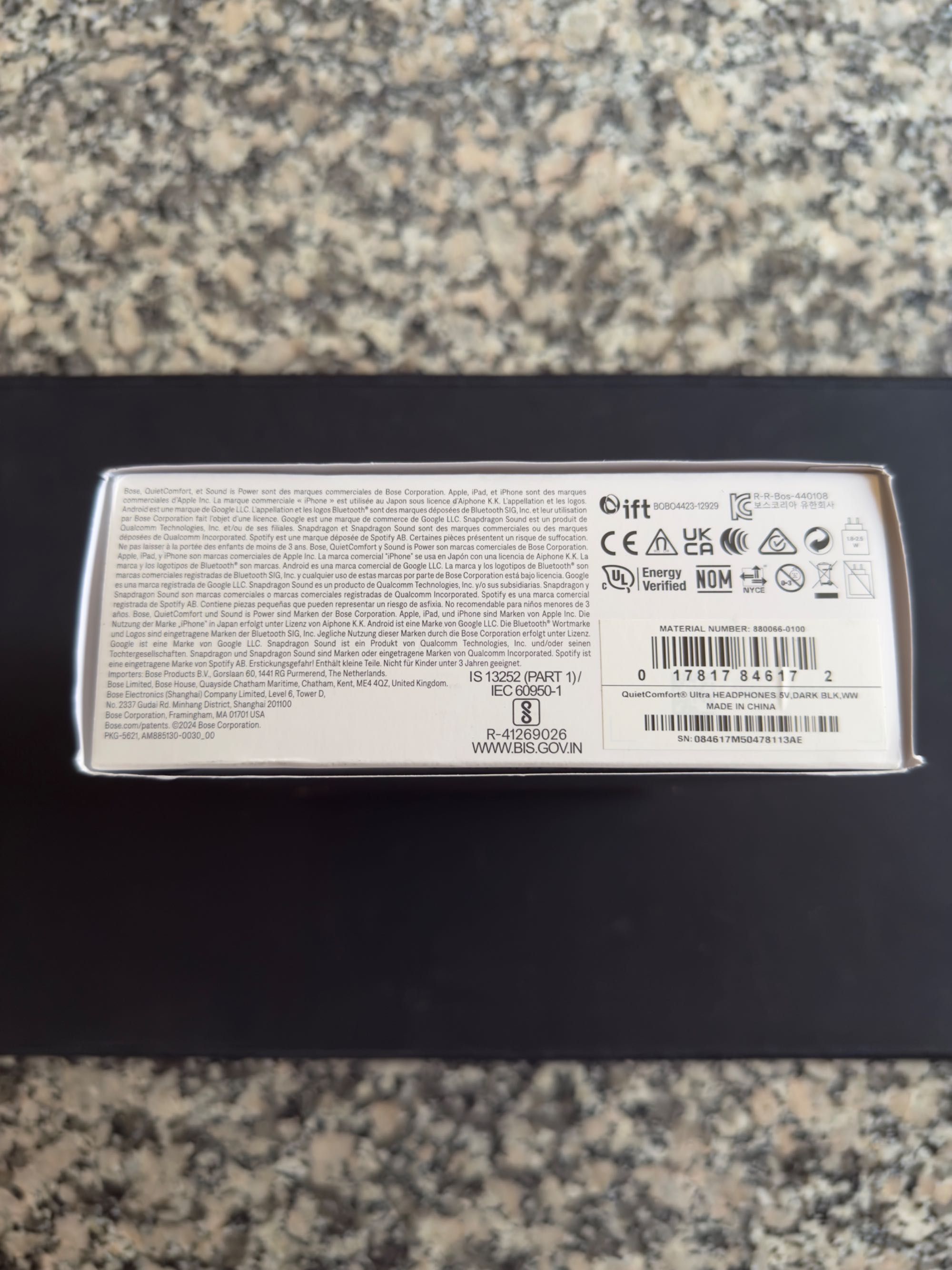 Bose QuietComfort Ultra – Auscultadores com Cancelamento de Ruído