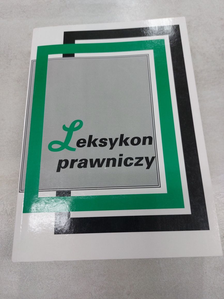 Leksykon prawniczy. Książka pobiblioteczna