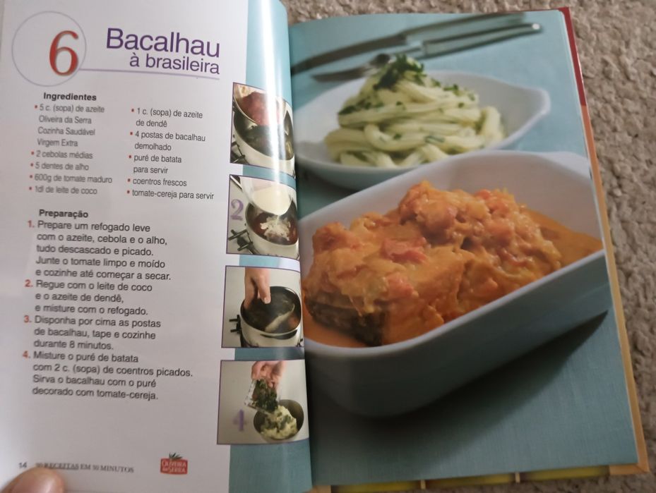 Bacalhau	Coleção  30 receitas em 30 minutos - Como Novo!