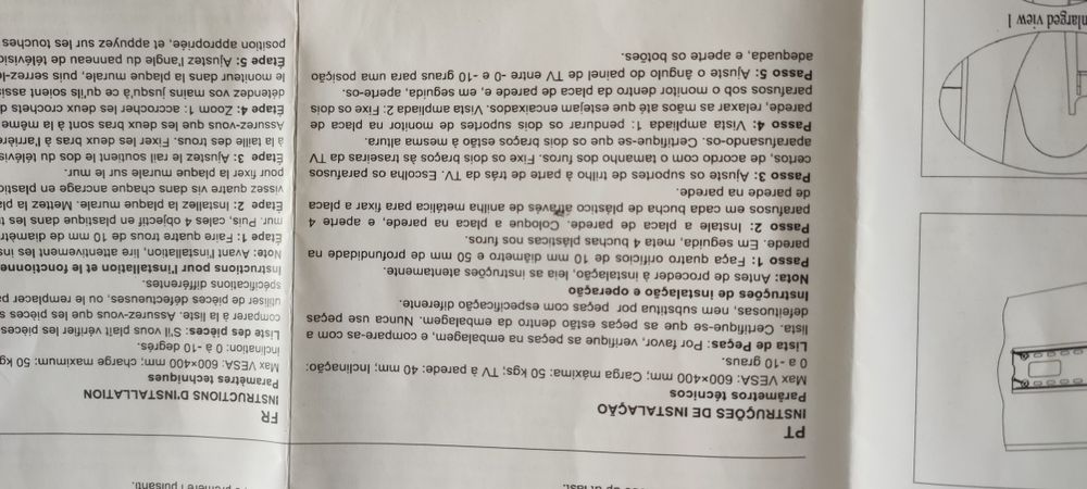 Suporte TV, Led, Plasma, Ecrã