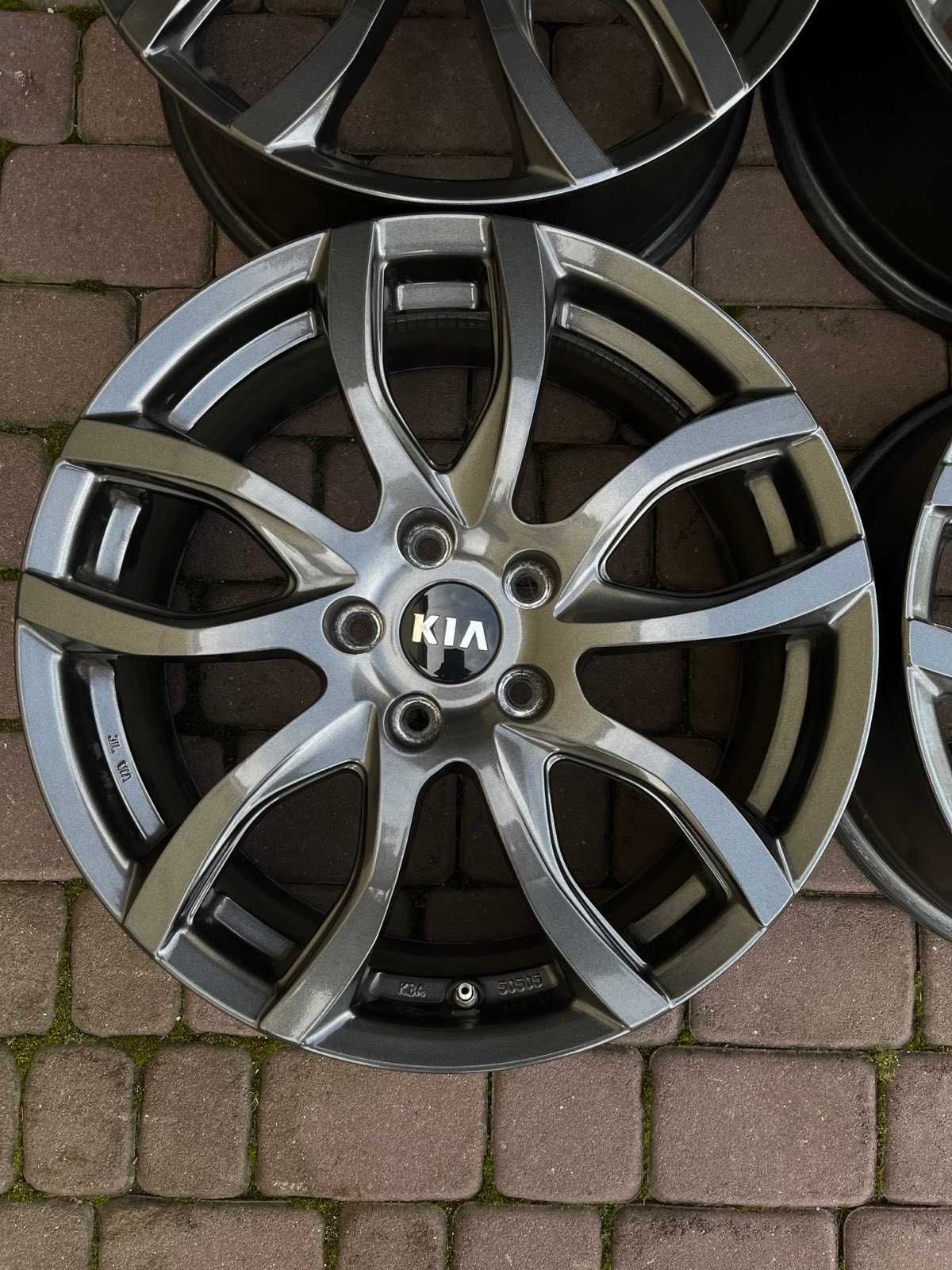 Alufelgi Kia 5x114,3 18 cali Czujniki Sportage Niro X Ceed ANTRACYT