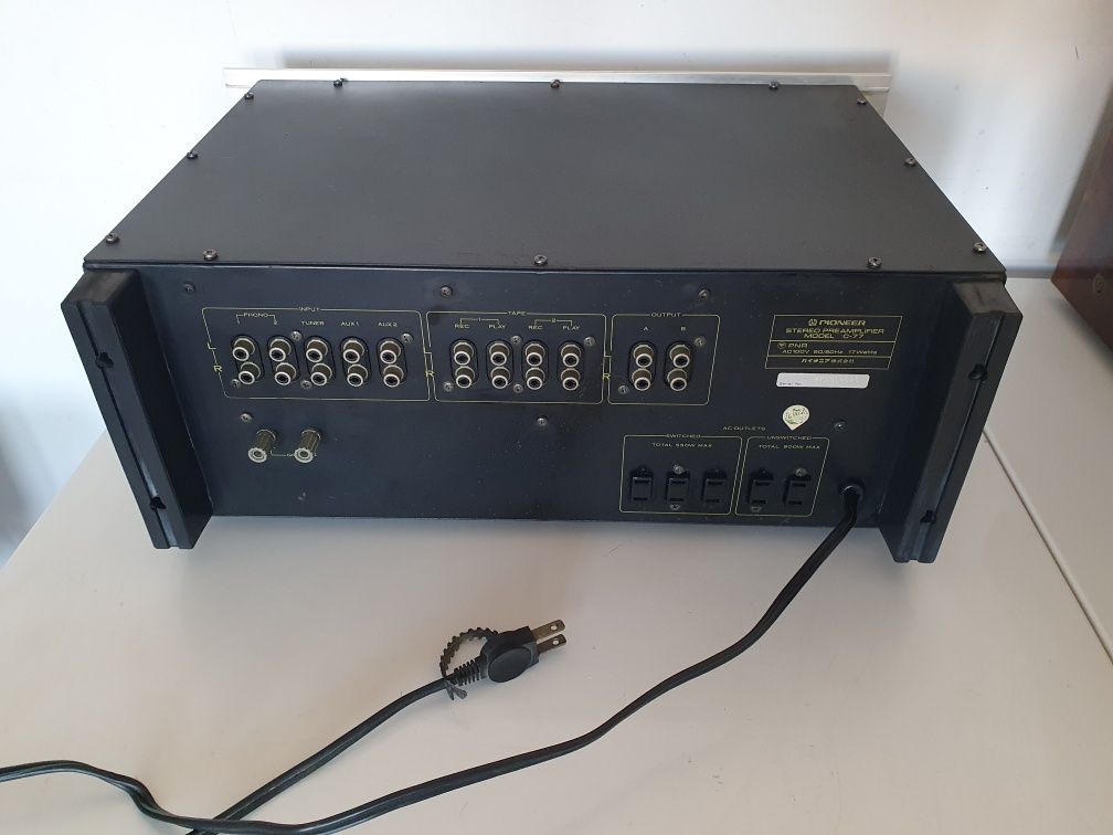 Pioneer c-77 , SPEC-1 . Przedwzmacniacz vintage