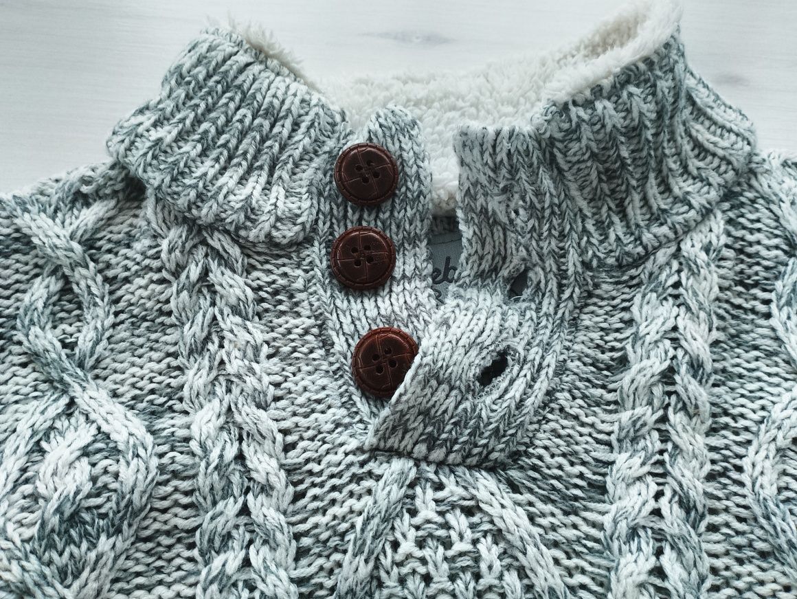 Elegancki sweter jesień/zima chłopiec 116 Rebel