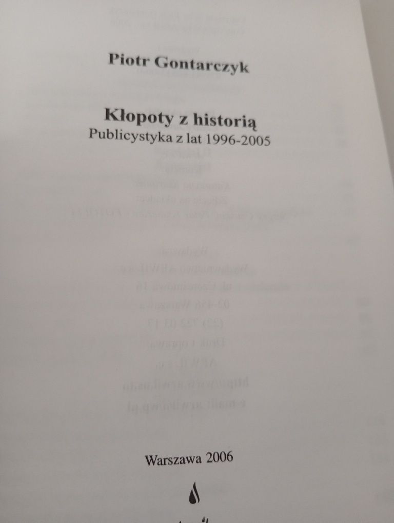 Kłopoty z historią - Piotr Gontarczyk