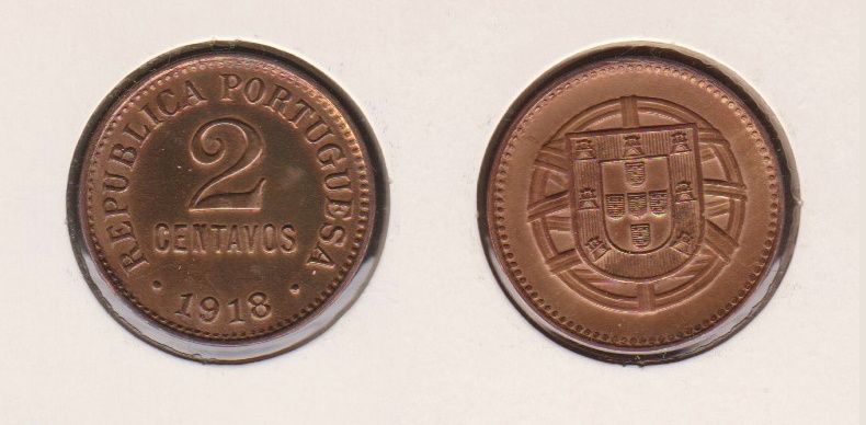 Moedas centenárias portuguesas