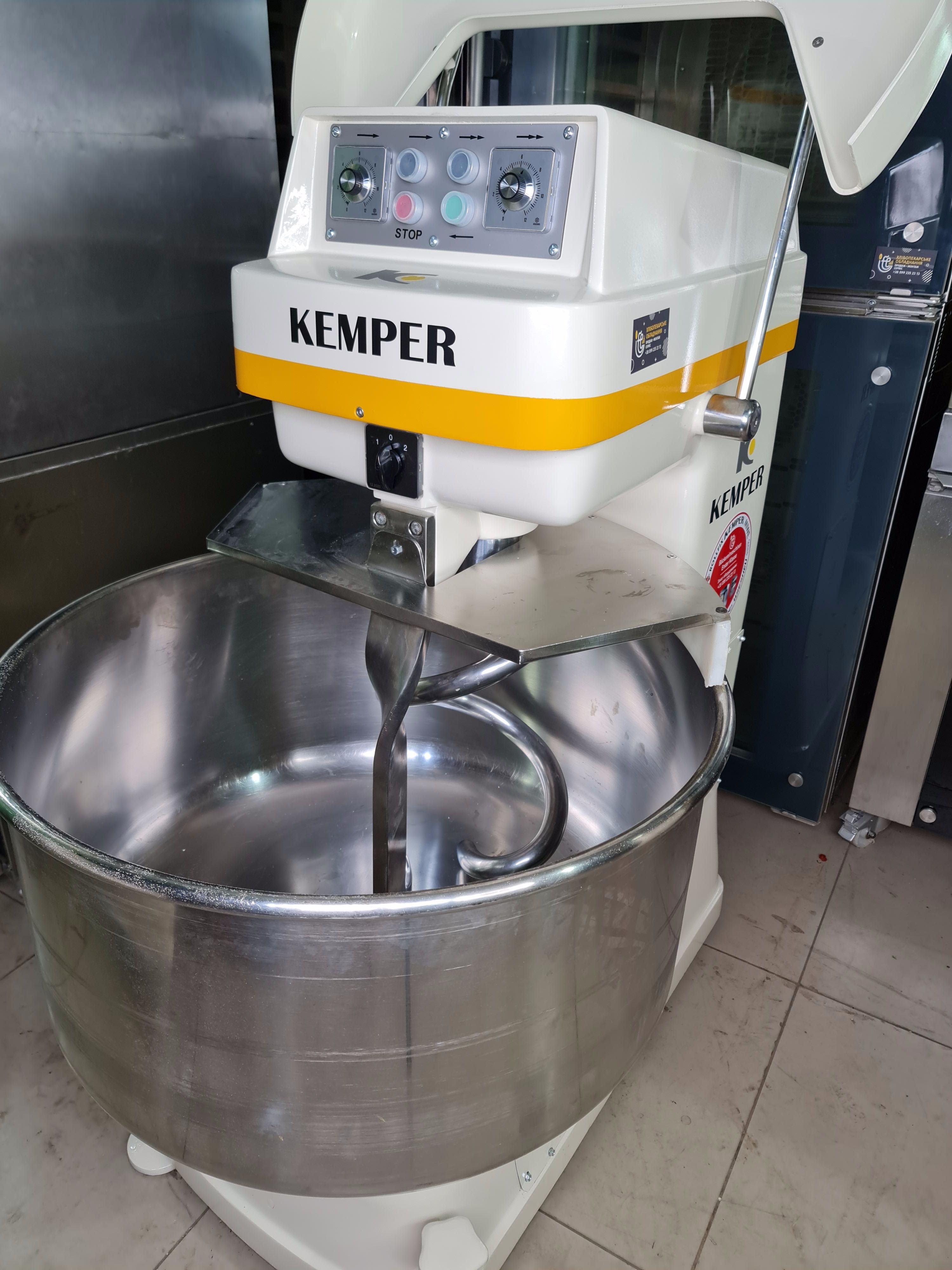Тестомес Тістоміс для Пекарни Kemper Sp75 из Германии