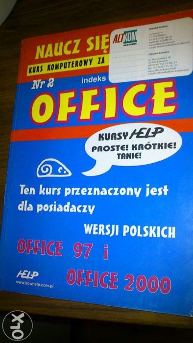 Office - kurs dla użytkowników pakietu Microsoft Office w wersji polsk