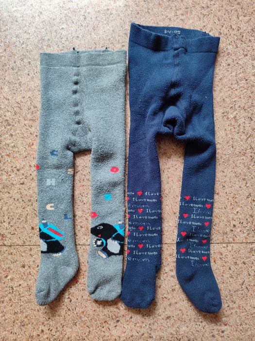 Махрові колготки на 9-12 міс