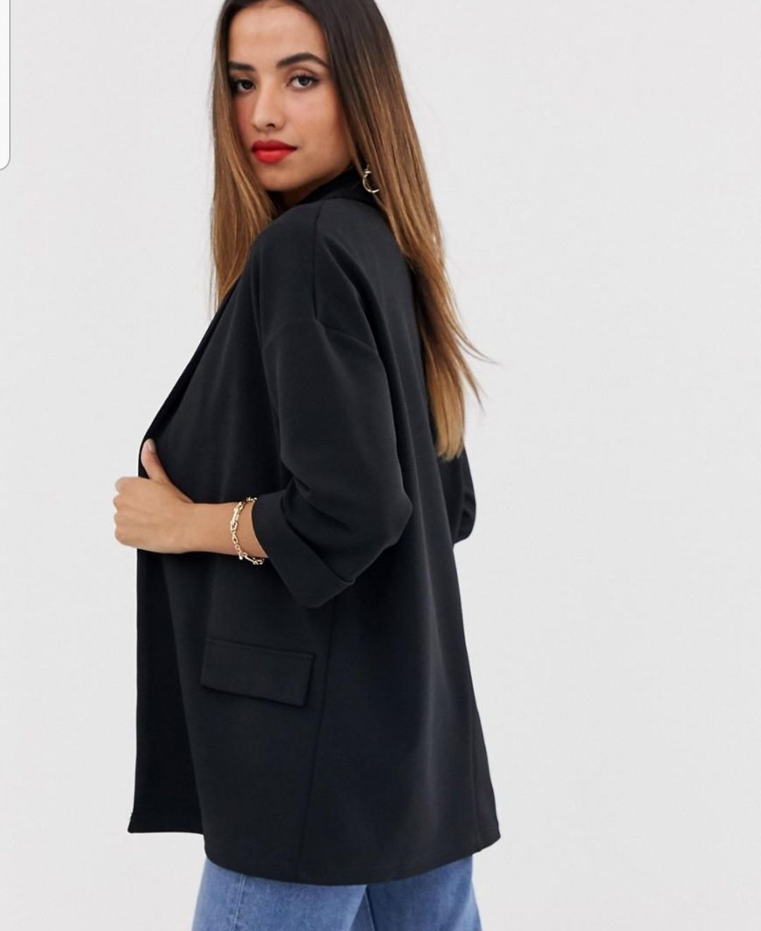 Narzutka marynarka wiosna Asos 36 S