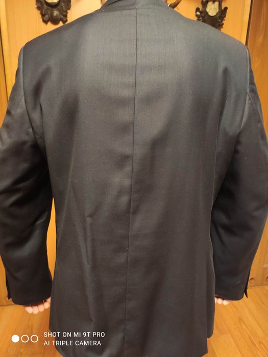 Marynarka (garnitur) Lazar 176/104 Granatowa