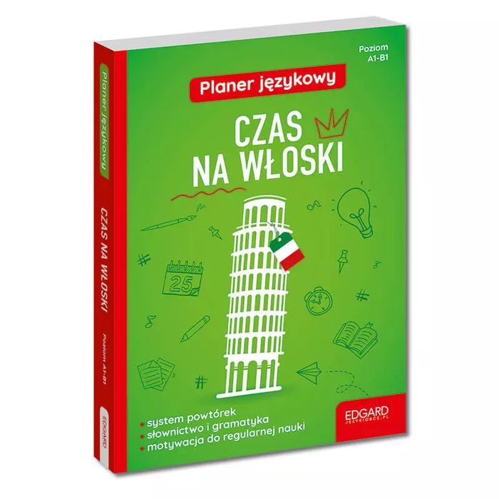 Planer językowy. Czas na włoski Wyd. 1 (oprawa miękka). Edgard