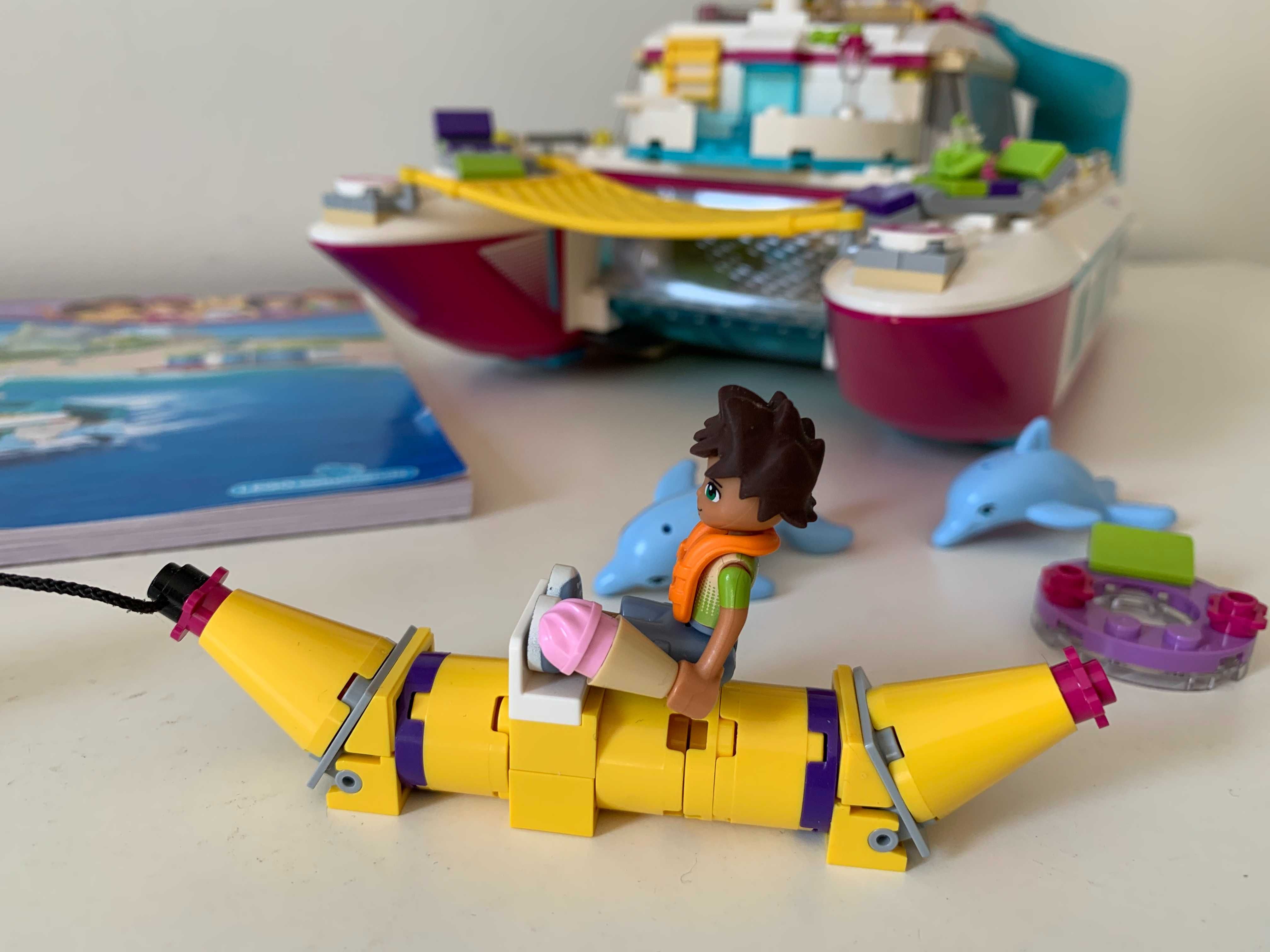 LEGO Friends Słoneczny katamaran 41317 Kompletny