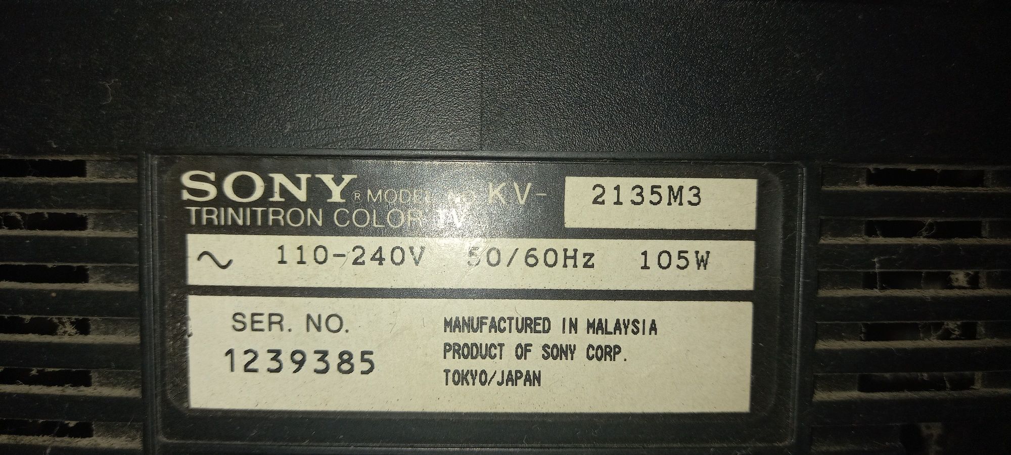 Телевізор Sony 2135M3