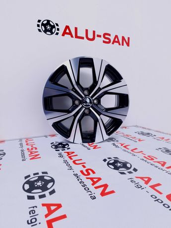 NOWE alufelgi SKODA 16" 4x100: Citigo - Czarny Poler