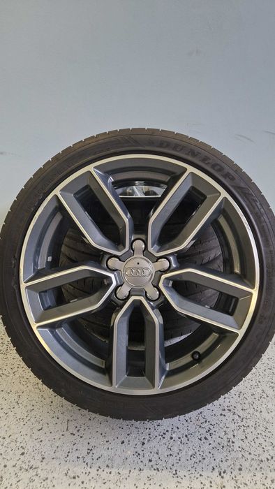 Felgi aluminiowe Koła  audi a3 as 8v0 18" 5x112 opony letnie  oryginał