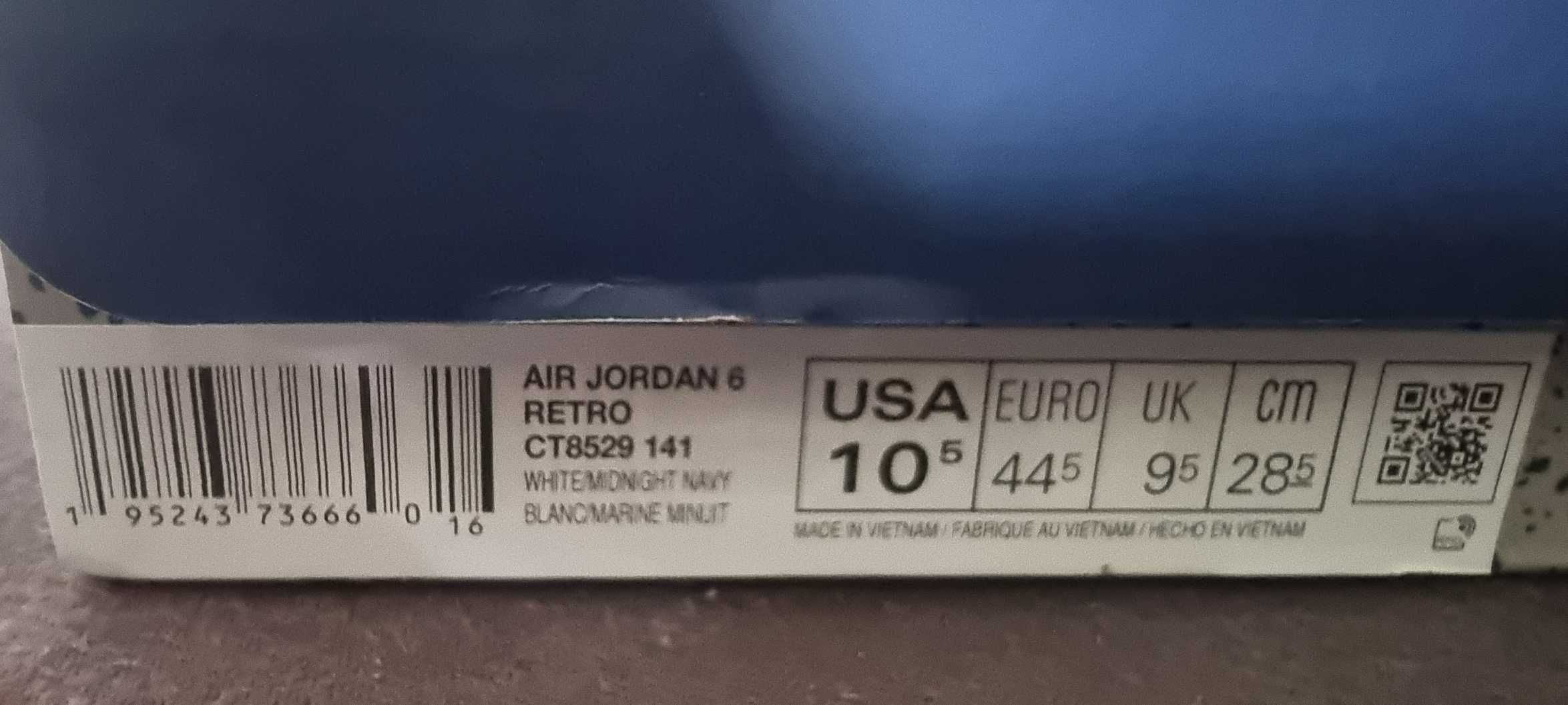 buty Air Jordan 6 Retro