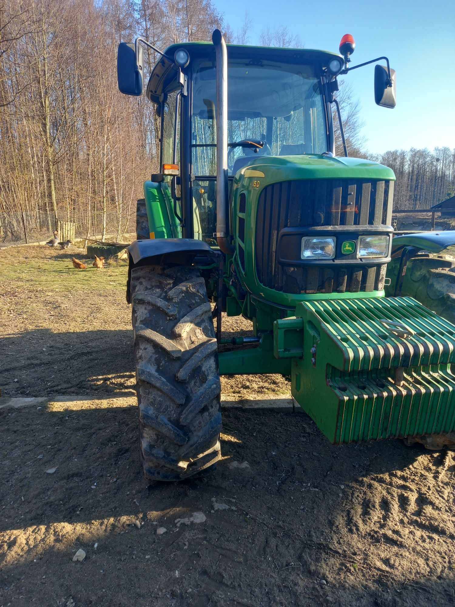 Ciągniki John Deere 6115D