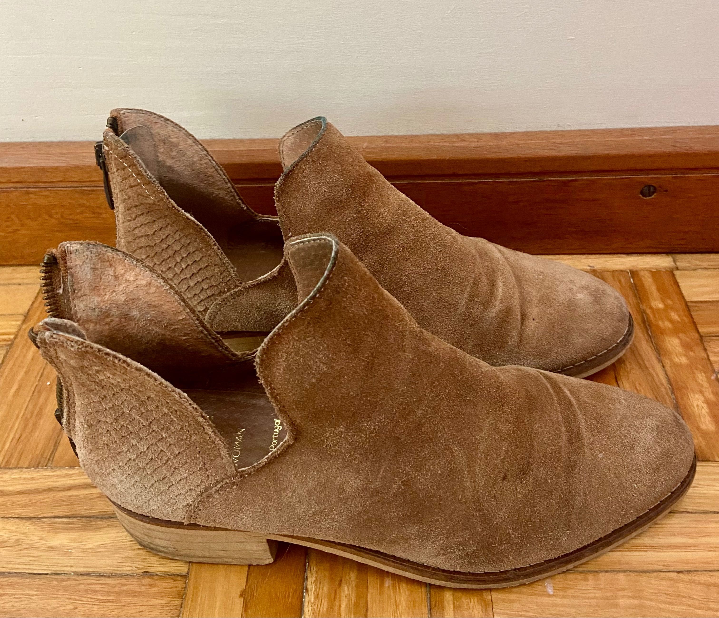 Botins castanhos