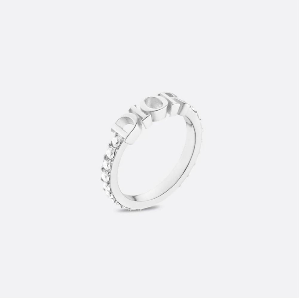 Кольцо Dior logo оригинал