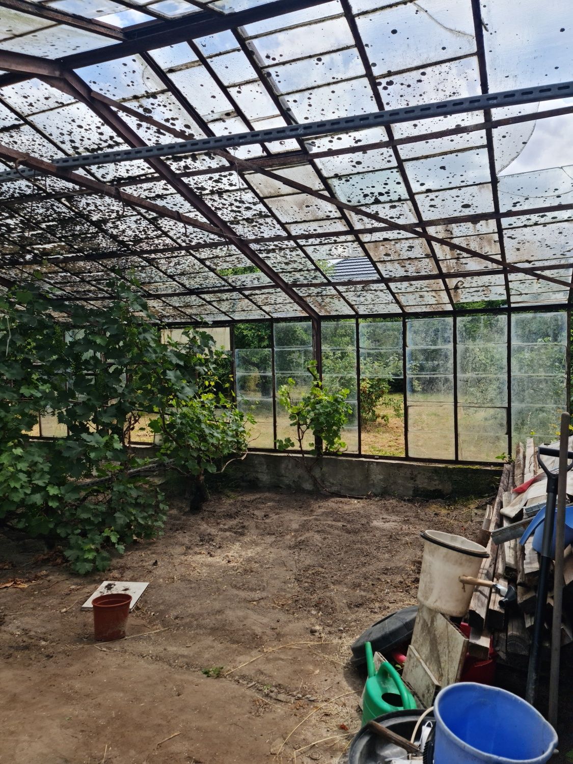 Konstrukcja wiaty 15x7m