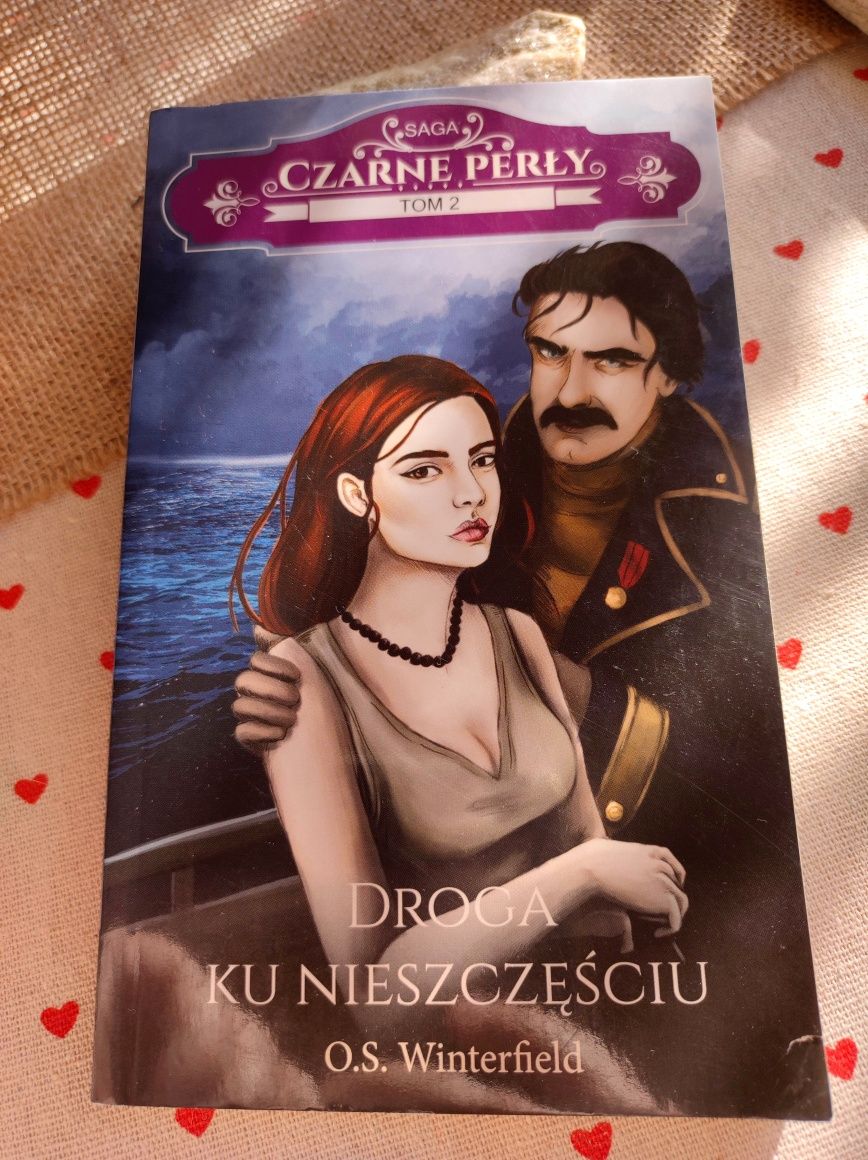 Czarne Perły tom II saga droga ku nieszczęściu Winterfield książka