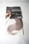 Doczep ludzkich wlosów 100% remy 12" 30cm #GREY 50g 8 pasm 18 klipsów