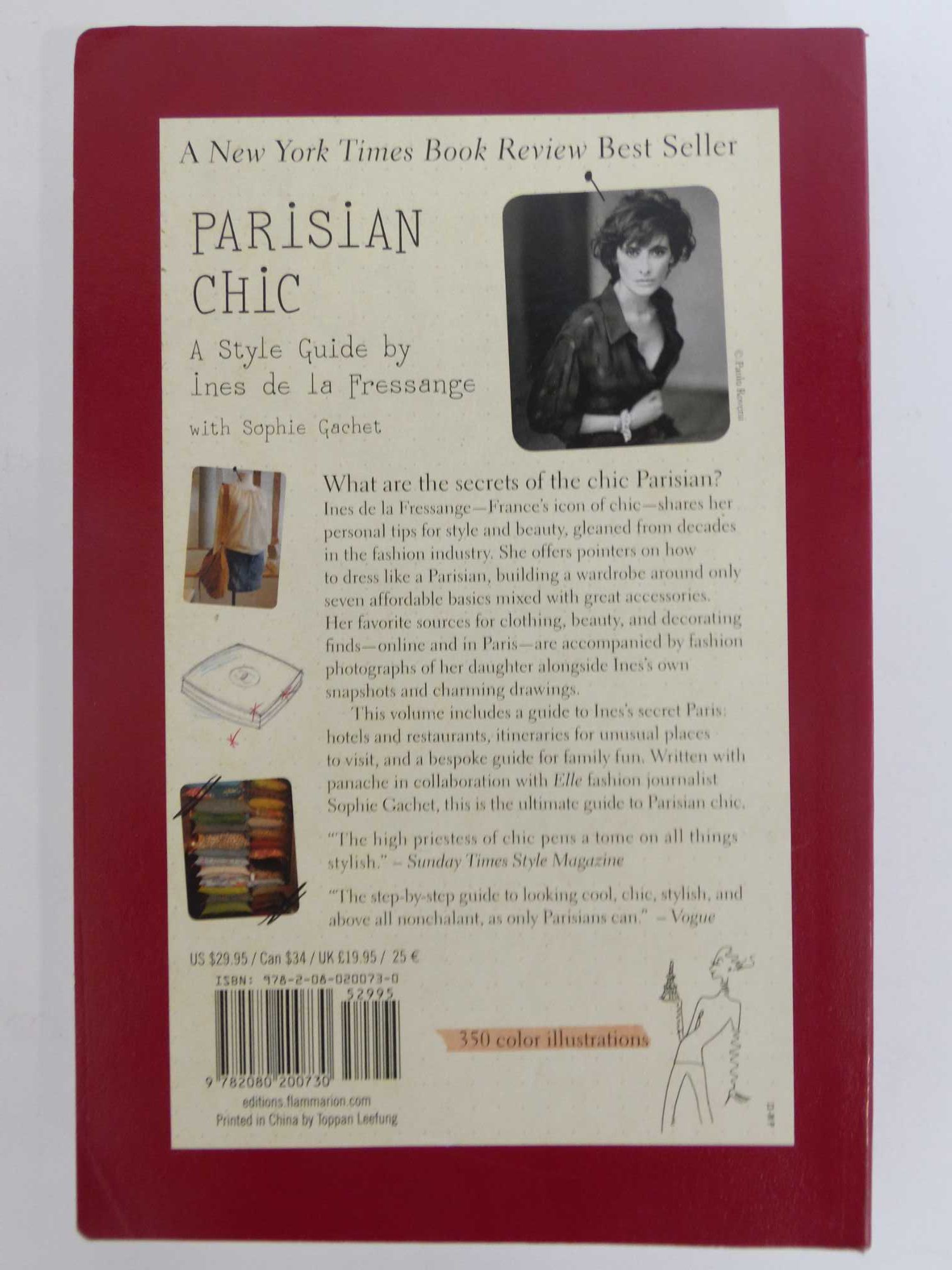 Livro Parisian Chic - A Style Guide by Ines de la Fressange
