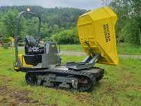 Wacker Neuson DT23 Wozidło Gąsienicowe 2,3 tony Obrotowe Jak Nowe z Norwegii  pełne sterowanie z dżojstików Stan jak nowa z salonu Kubota 3cyl 2020r