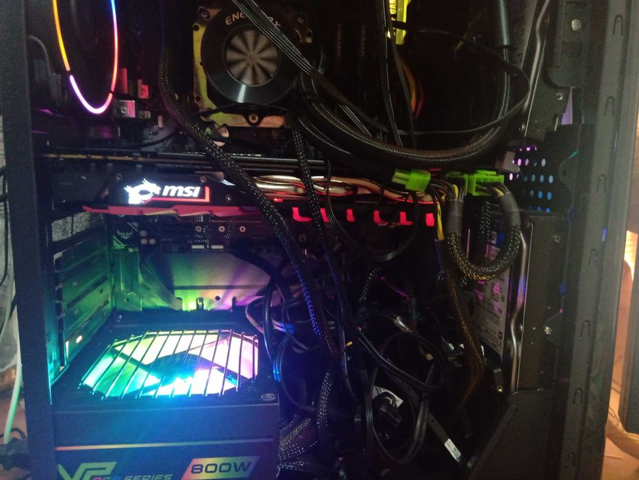 Видеокарта полный комплект.MSI GTX 1070 8Gb Gaming