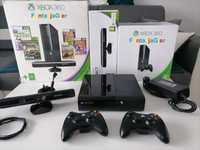 XBOX - 360- E- najnowszy model, 2 pady, gry, -KINECT- FantazjaGier