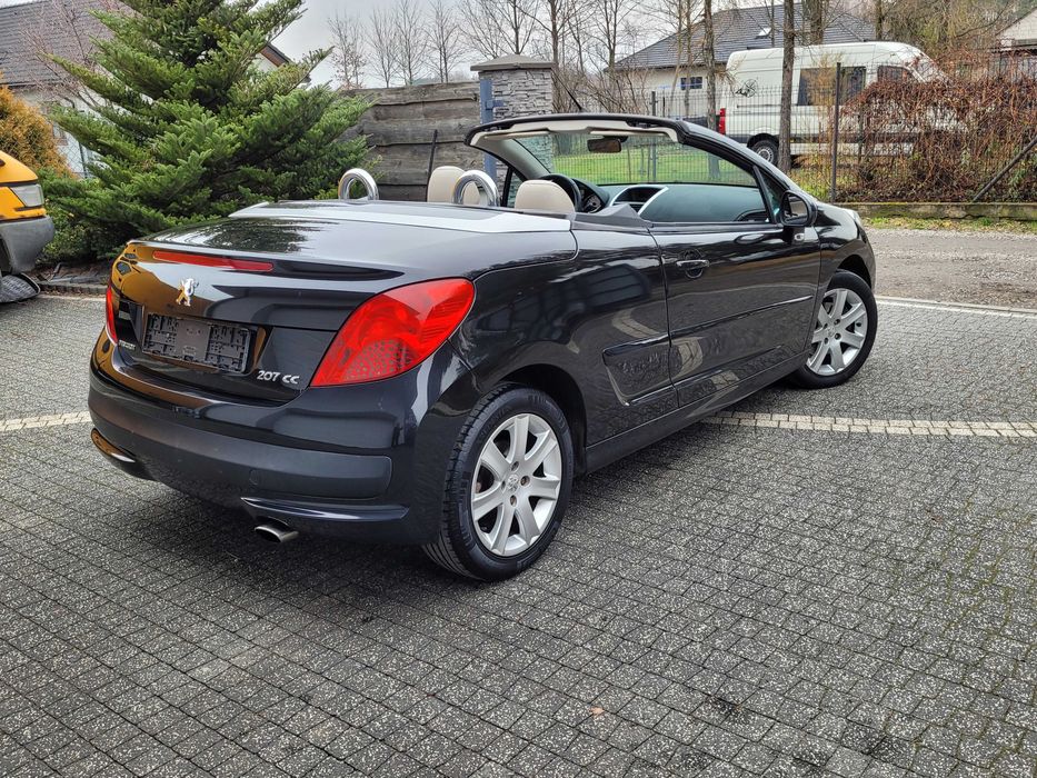 Peugeot 207 CC 1.6 16V VTi 120 Sport jasna skóra, klima elektryka