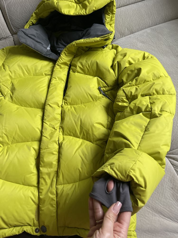 Salomon ski термо пуховик аляска s зимний лижна