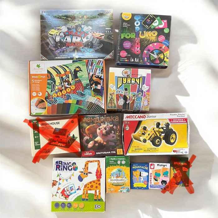 Детские настольные карточные обучающие игры