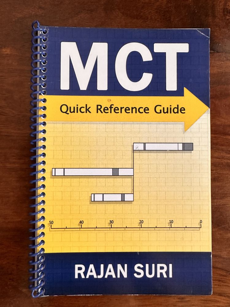 MCT Quick Reference Guide. Rajan Suri