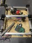 Niedokonczony ploter CNC