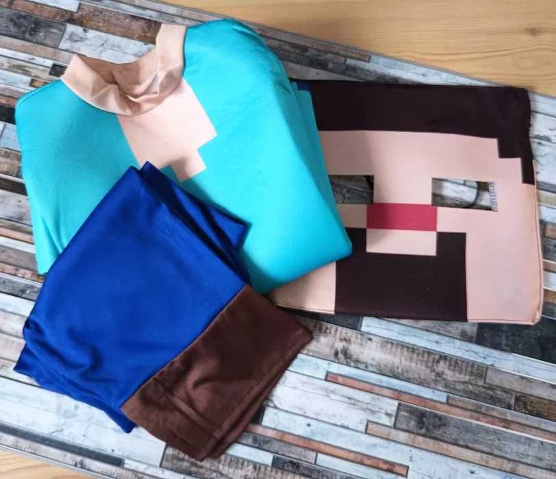 L 128-134 extra przebranie na bal karnawał Minecraft Stiv