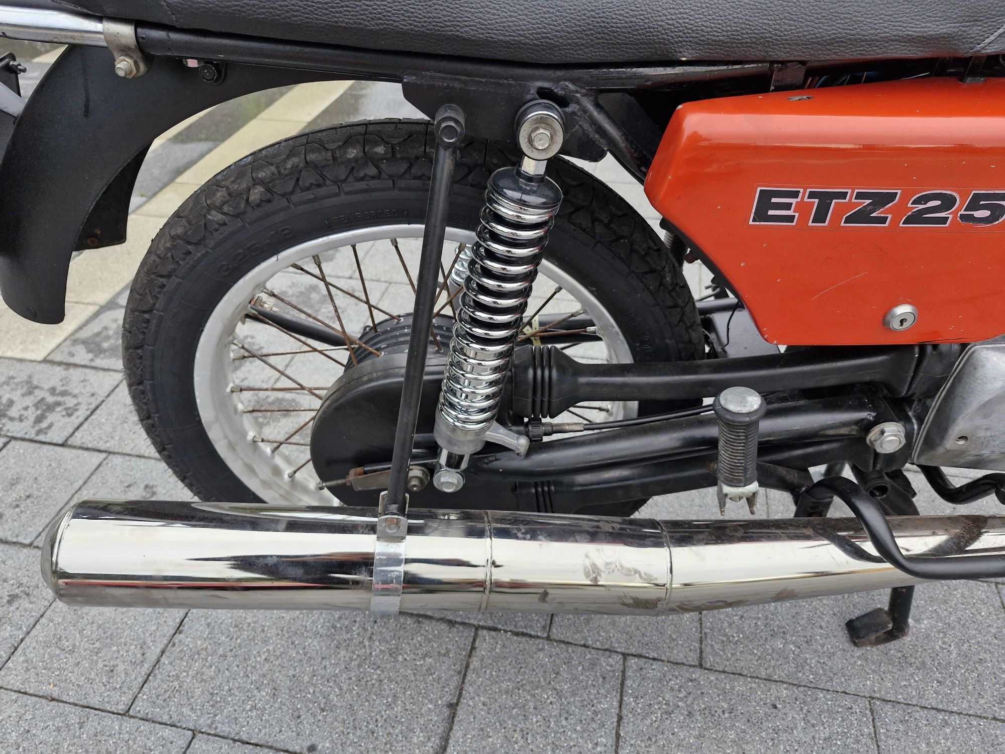 MZ ETZ 250 Zarejstrowana zamiana
