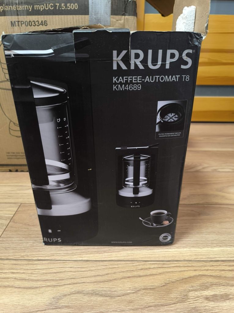 Nowy Krups T8 ekspres przelewowy
