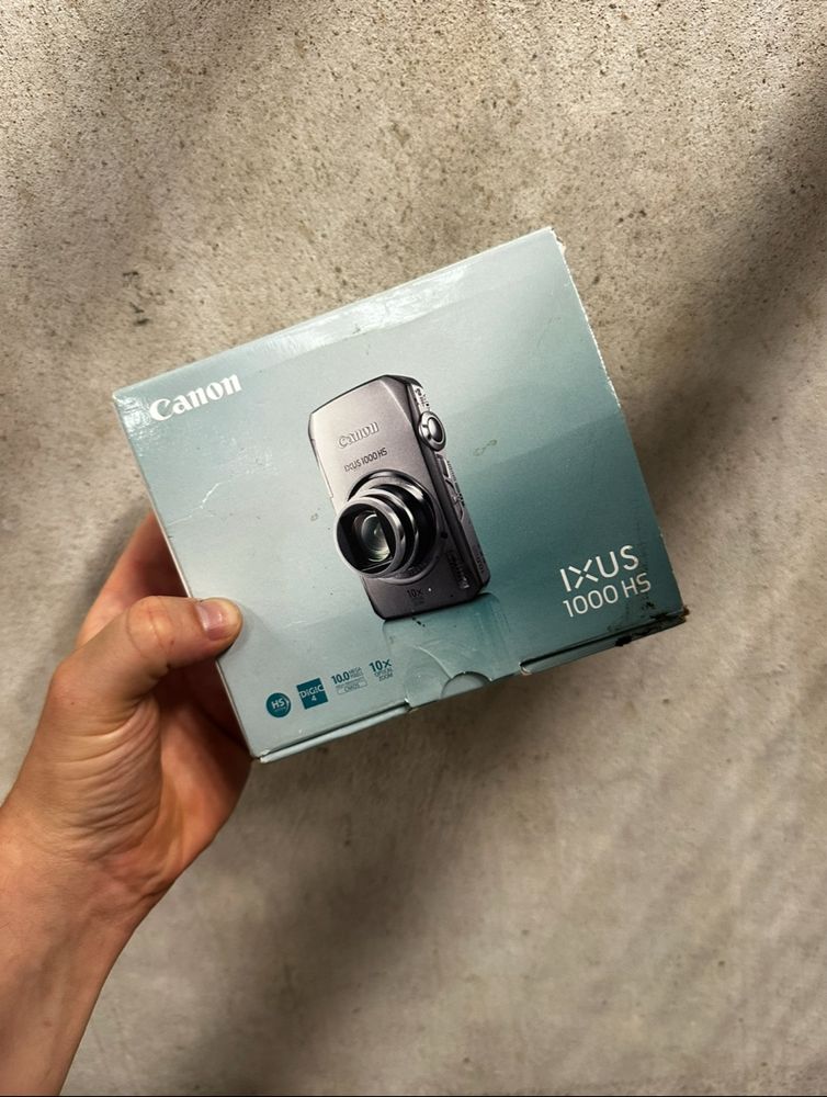 Canon ixus 1000 HS - idealny kompaktowy aparat cyfrowy 2000s vibe Y2K