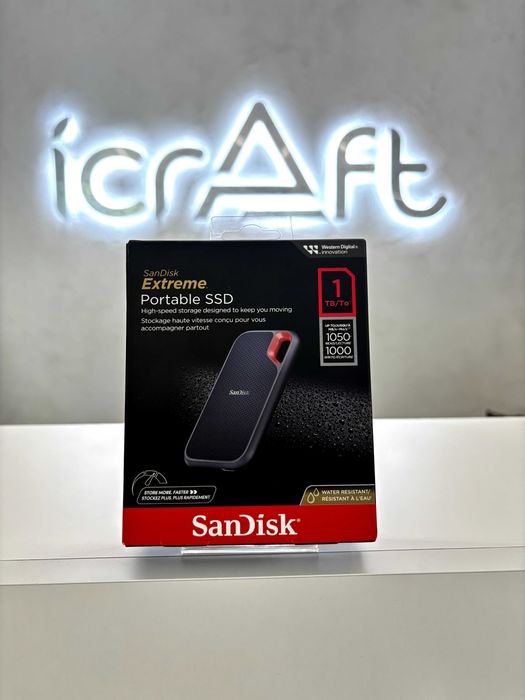 SSD накопичувач SanDisk Extreme Portable V2 1 TB (SDSSDE61-1T00-G25)
