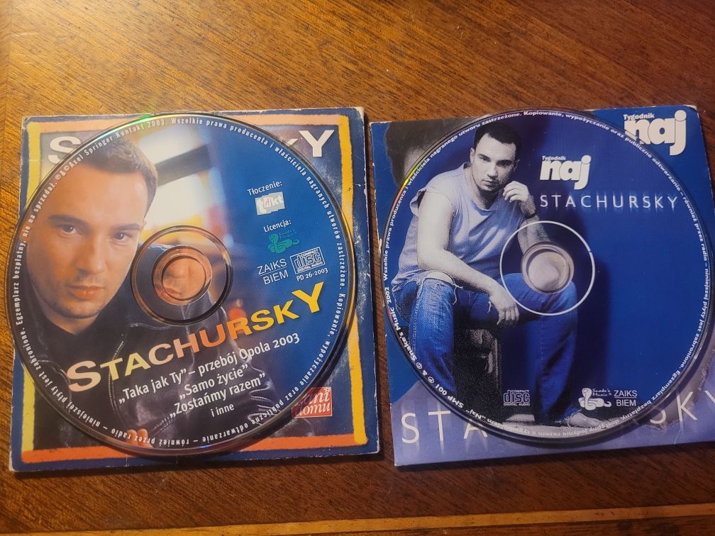 CDx2 Stachursky - Taka jak Ty 2003 PD/ Zostańmy razem 2002 Naj