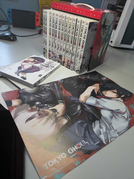Livro Manga Tokyo Ghoul – Box Set (Vol. 1-14) - Versão Inglesa