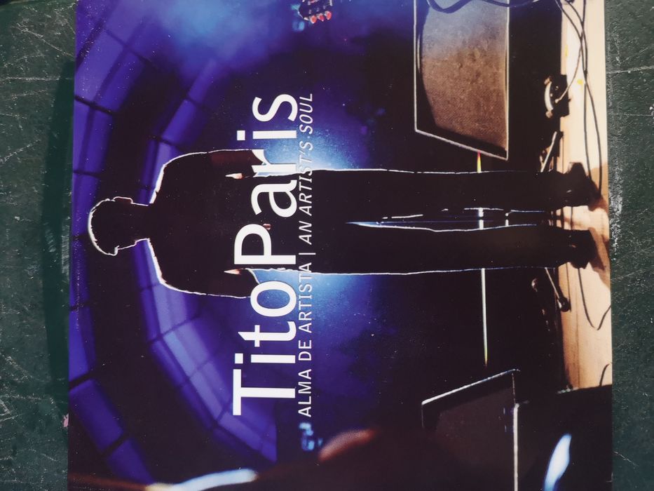 Vendo exemplar DVD de Tito Paris Alma de Artista.