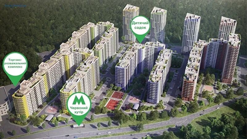 Продам 1к квартиру 38м2, ЖК Чарівне місто, 2 будинок