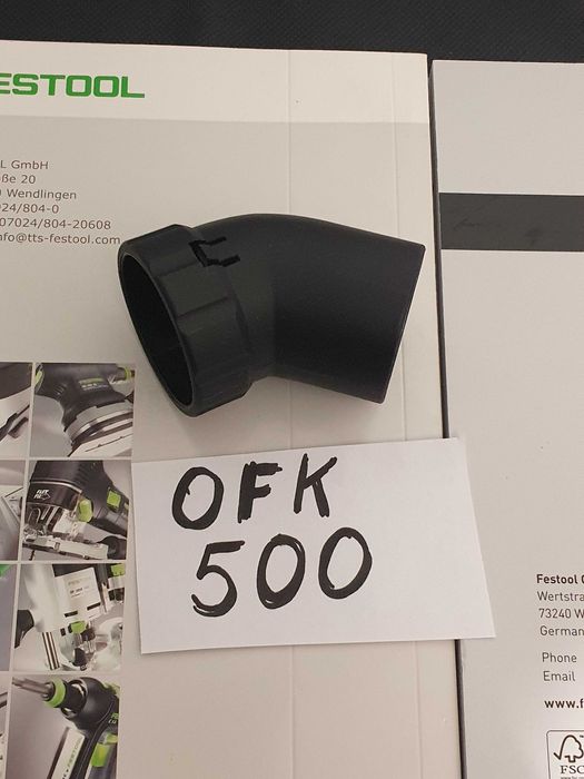 Adapter odsysanie do odkurzacz do FESTOOL OFK 500 frezarka