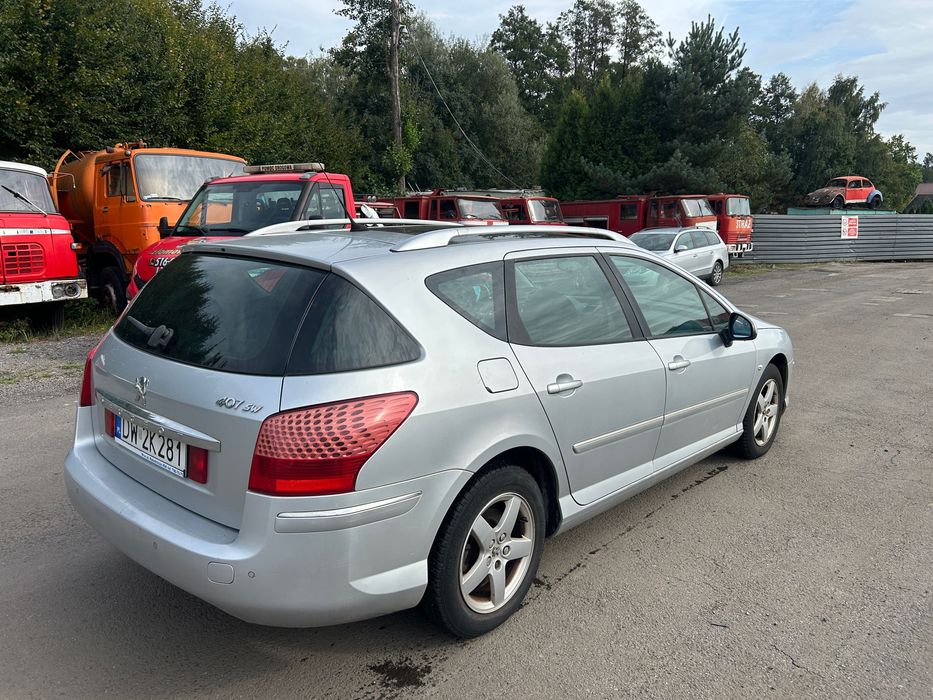 Peugeot 407 SW LIFT 1.6 HDi Panorama Dach, Super stan !