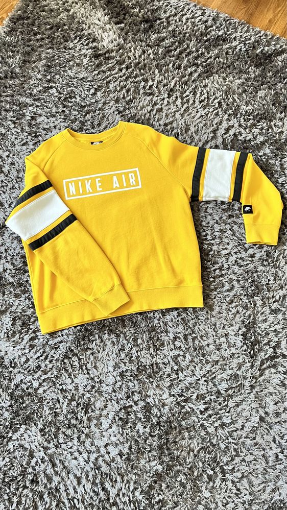 Oryginalna bluza Nike Air żółta M