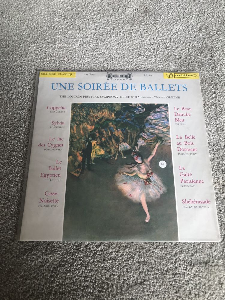 Vinil Une Soirée de Ballets